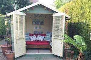 How to turn a garden shed into a Summerhouse