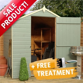 Waltons Ultra Value Tongue and Groove Apex Garden Shed
