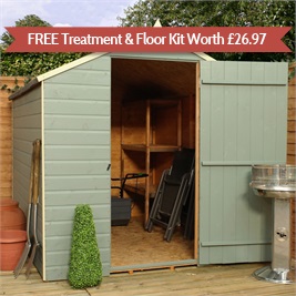 Waltons Ultra Value Tongue and Groove Apex Garden Shed