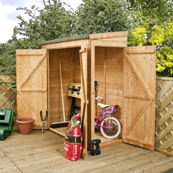 Waltons Tongue and Groove Modular Pent Garden Storage Shed