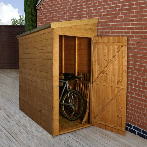 Walton's 6' x 3' Select Tongue and Groove Pent Tall Store with ...