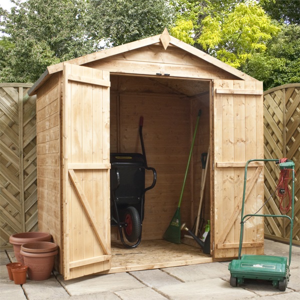 Home | Garden Sheds | Wooden Sheds | 4 x 6 Waltons Mini Tongue and ...