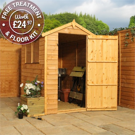 Waltons Overlap Apex Wooden Shed