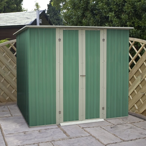 Home | Garden Sheds | Metal Sheds | 6 x 4 Waltons Pent Metal Shed |