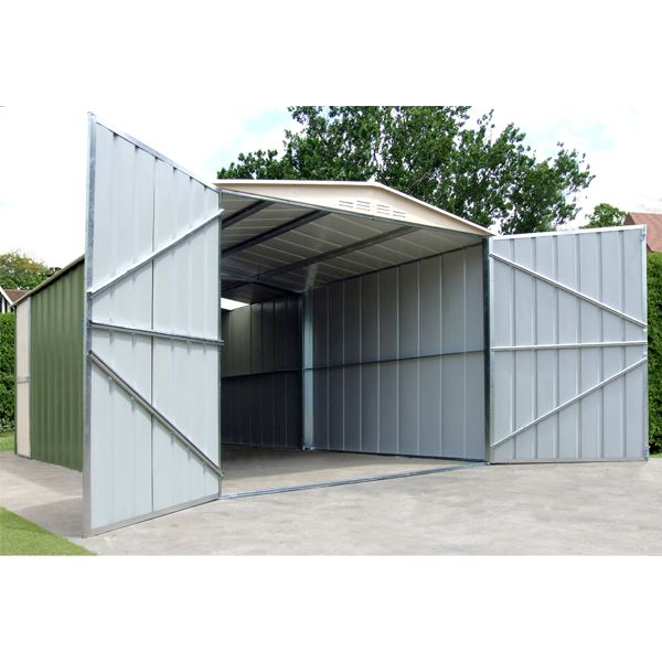 10 x 15 Store More Canberra Ten Apex Metal Shed