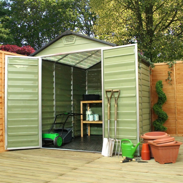 Suncast 6 x 8 resin shed ~ Section sheds