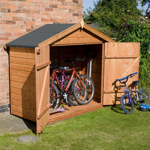 7 x 3 Waltons Tongue And Groove Apex Wooden Bike Shed