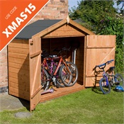 7 x 3 Waltons Tongue And Groove Apex Wooden Bike Shed